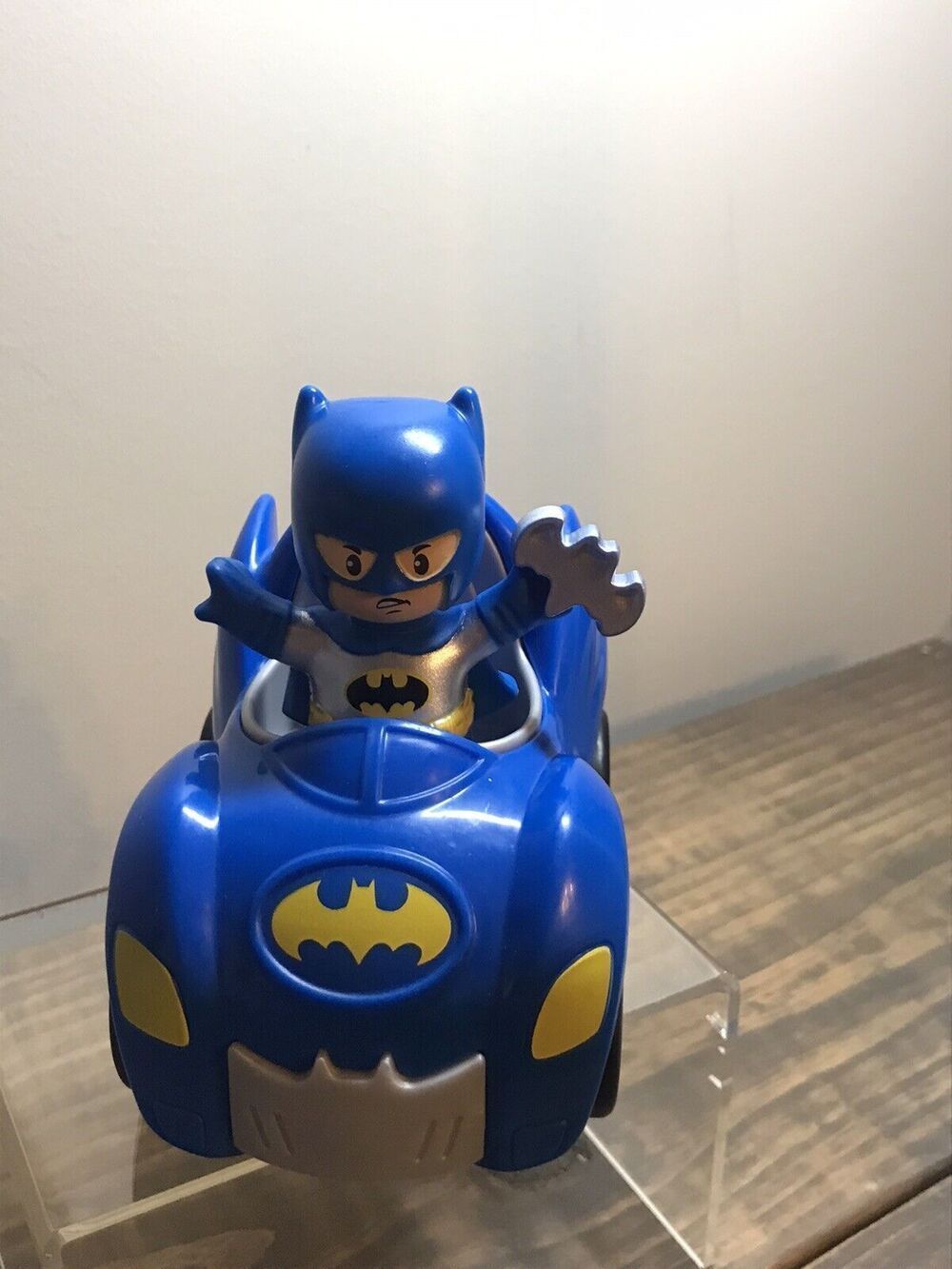 Fisher Price Little People DC Super Friends Batman Car And Figure